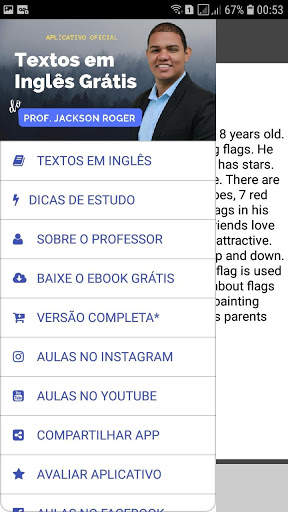 Textos em Inglês Grátis screenshot 3