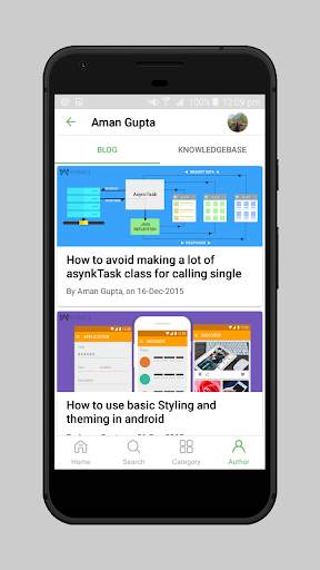 Wordpress Mobile Application Builder for Blogging screenshot 2