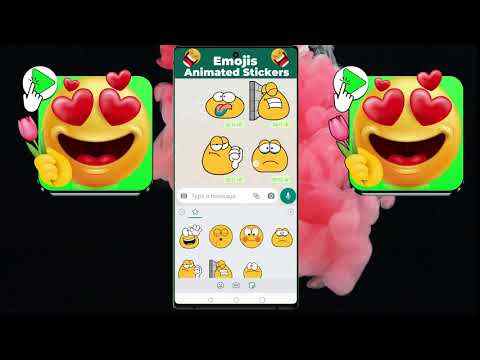 Animated Emojis Stickers For WhatsApp screenshot 1
