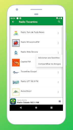 Radio Brazil   Radio Brasil FM & AM - Radio Online screenshot 5
