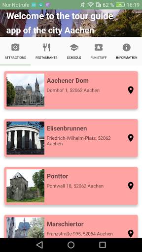 Aachen-City: Tour Guide App made by a local screenshot 1