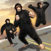 Apes War Game- City Survival Mission logo