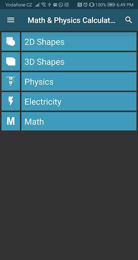 Math & Physics Calculator Free screenshot 1