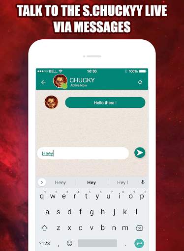 Talk To Chucky -Killer Scary Chucky Call Simulator screenshot 1