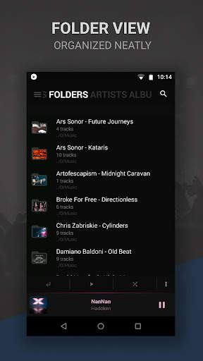 BlackPlayer Music Player screenshot 5