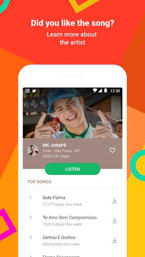 Palco MP3: Listen and download screenshot 2