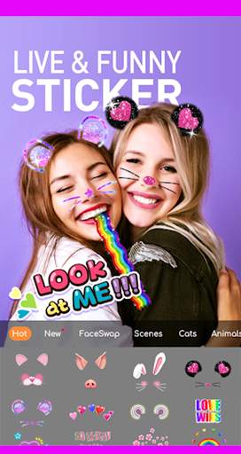 Sweet Camera - Selfie Beauty Camera, Filters screenshot 1