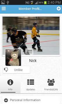 Gamer Social Network Chat screenshot 1