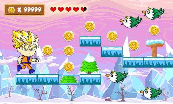 Saiyan Goku Battle Adventure screenshot 4