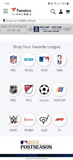 Fanatics: Shop & Earn screenshot 1