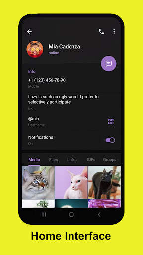 Snapgram - Plus Messenger screenshot 1