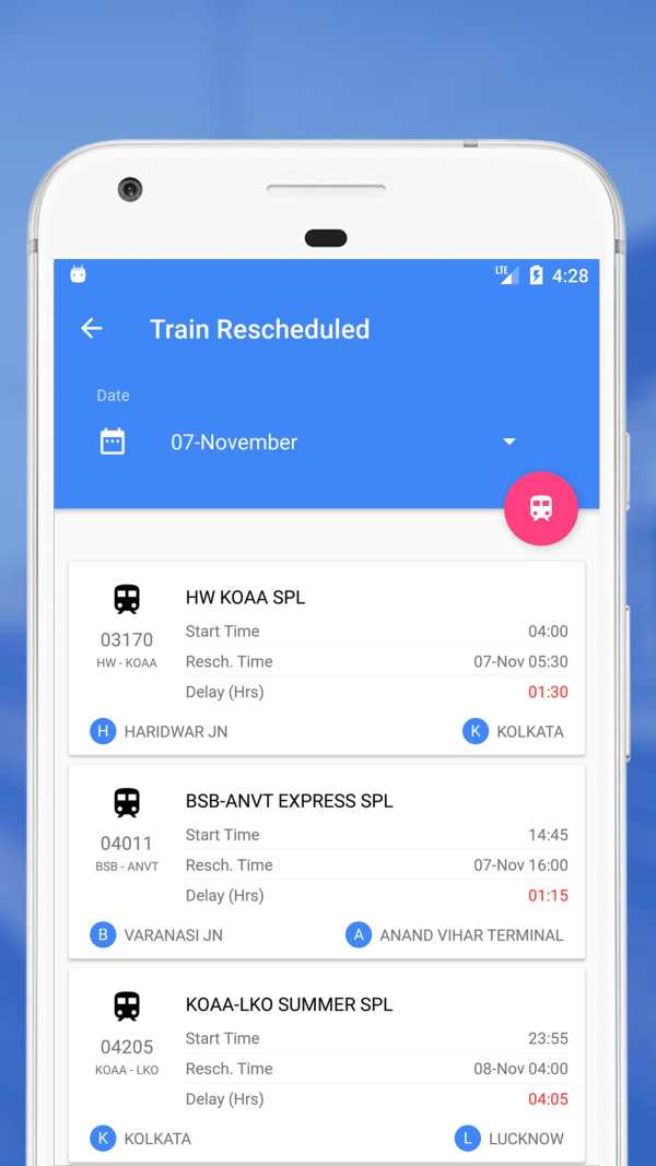 Live Train Status, PNR Status & Indian Rail Info screenshot 10