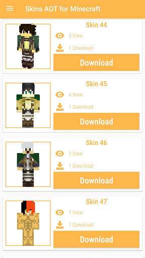 Skin AOT For Minecraft PE screenshot 5