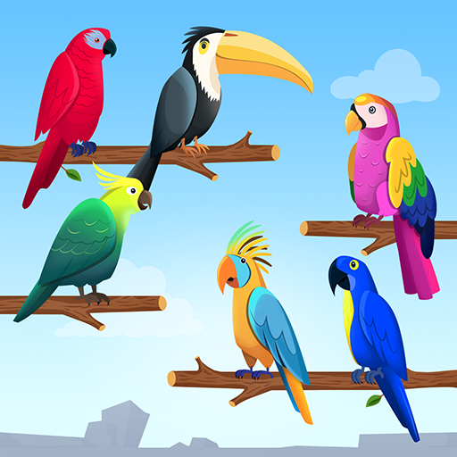 Bird Puzzle - Sorting Offline icon