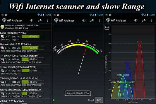 Wifi Analyzer 2018 screenshot 2