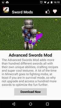 Pedang MOD Untuk MCPE! screenshot 3