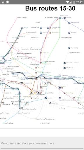 BANGKOK BUS MAP screenshot 3