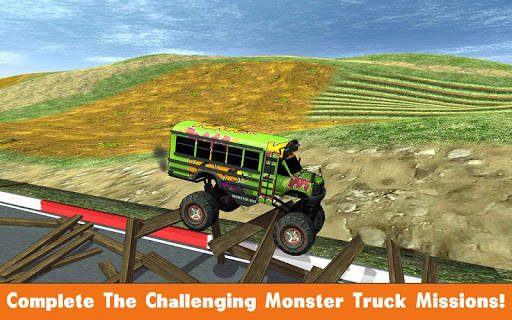 Monster Trucks X: Mega Bus Race screenshot 3