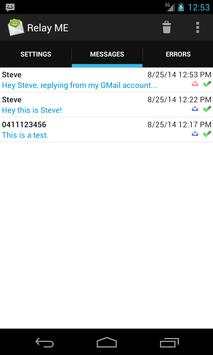 Relay ME, SMS via Email screenshot 3