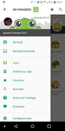 Transapp: horarios de buses en línea y metro screenshot 8