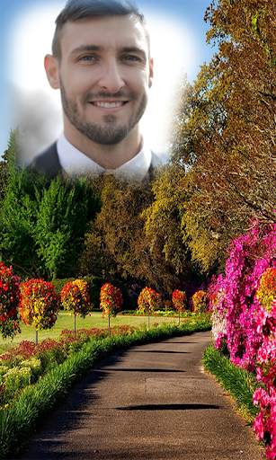 Beautiful Garden Photo Set Karne Wala Frame App screenshot 9