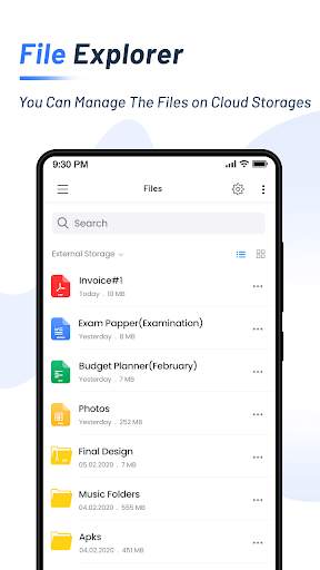 My Files screenshot 2