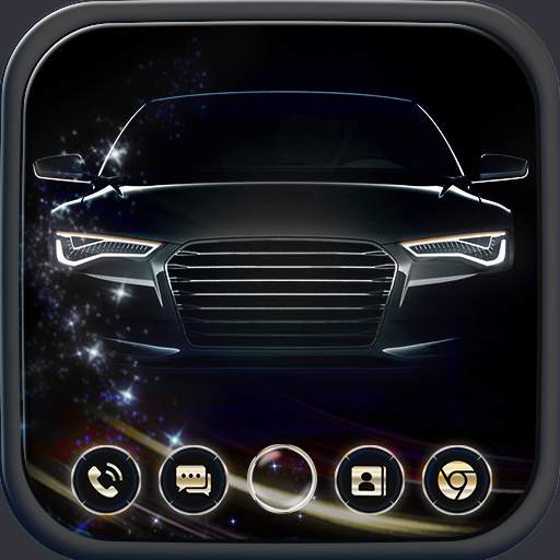 Black Car Launcher Theme 5.0