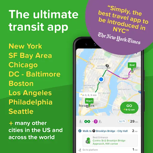 Citymapper: Directions For All Your Transportation 1 تصوير الشاشة