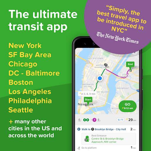 Citymapper: Directions For All Your Transportation screenshot 1