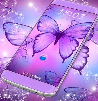 Butterfly Locker Screen Theme screenshot 1