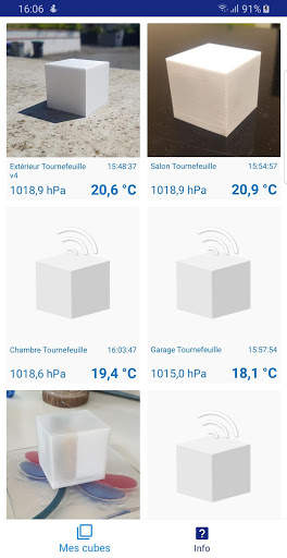Le Cube Météo Wifi screenshot 1