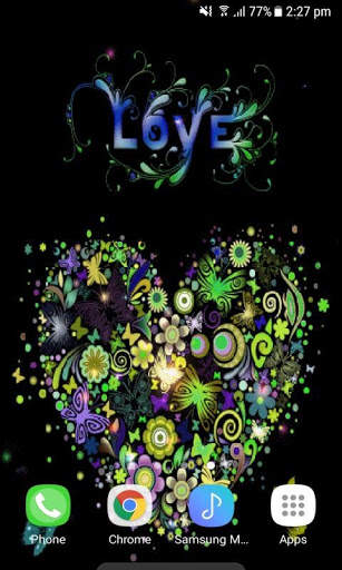 Multicolor Heart Live Wallpaper screenshot 3