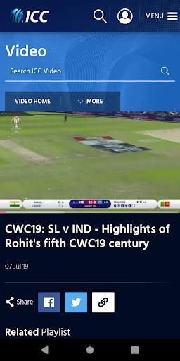 Live Cricket - All Cricket Scores, News & Video screenshot 3