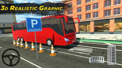Heavy Bus Parking Simulator Game 2019 screenshot 1