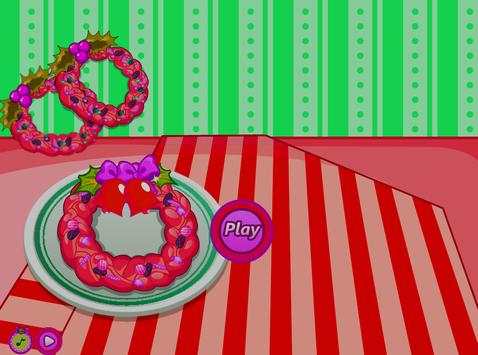 cooking Christmas Cake games screenshot 1