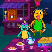 My Monster Town - Playhouse Games for Kids logo