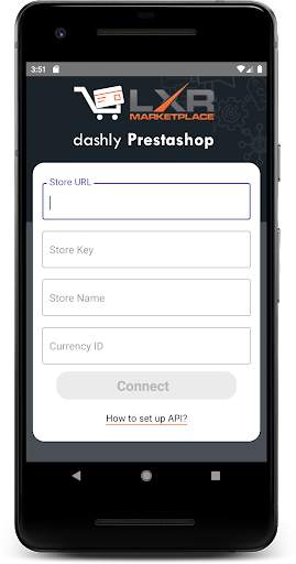 PrestaShop Mobile Dashboard screenshot 1