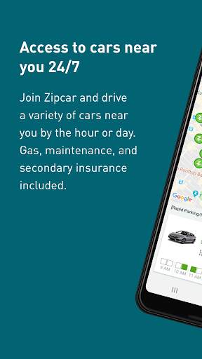 Zipcar screenshot 1
