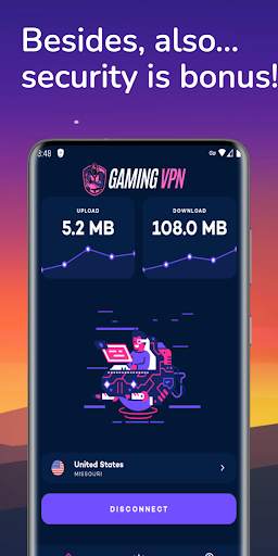 Gaming VPN: USA VPN For Gaming screenshot 5