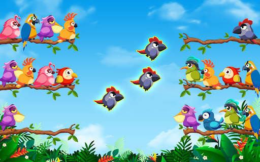 Bird Sort: Color Puzzle Game screenshot 17