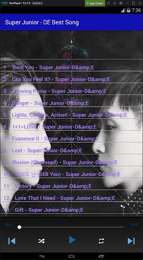 Super Junior - DE Best Song screenshot 1