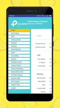 TPLINK Router Setup Page скриншот 2