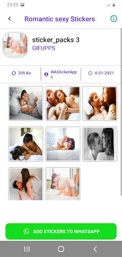 Romantic Stickers for WA - WAStickerApps screenshot 4