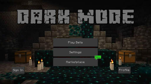 Dark Mode Mod For Minecraft screenshot 2