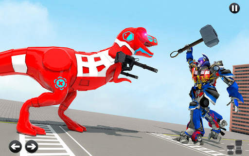 Dino Robot Car Transform Simulator screenshot 7