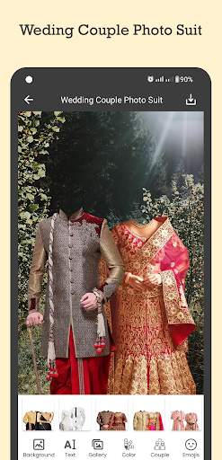 Wedding Couple Photo Suit screenshot 4
