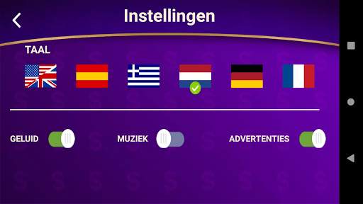 Miljonair quizspel screenshot 6