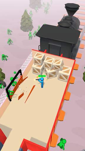 Pertahanan Kereta: Game Zombie screenshot 3