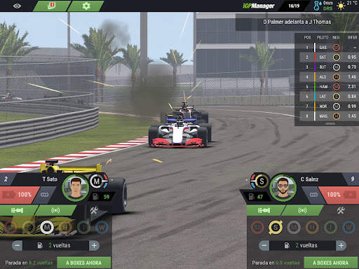 iGP Manager - 3D Racing screenshot 8