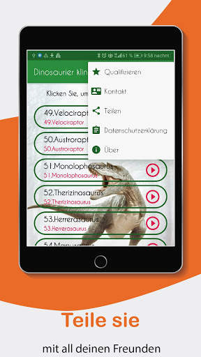 Dinosaurier-Sounds und Klingeltöne. screenshot 9
